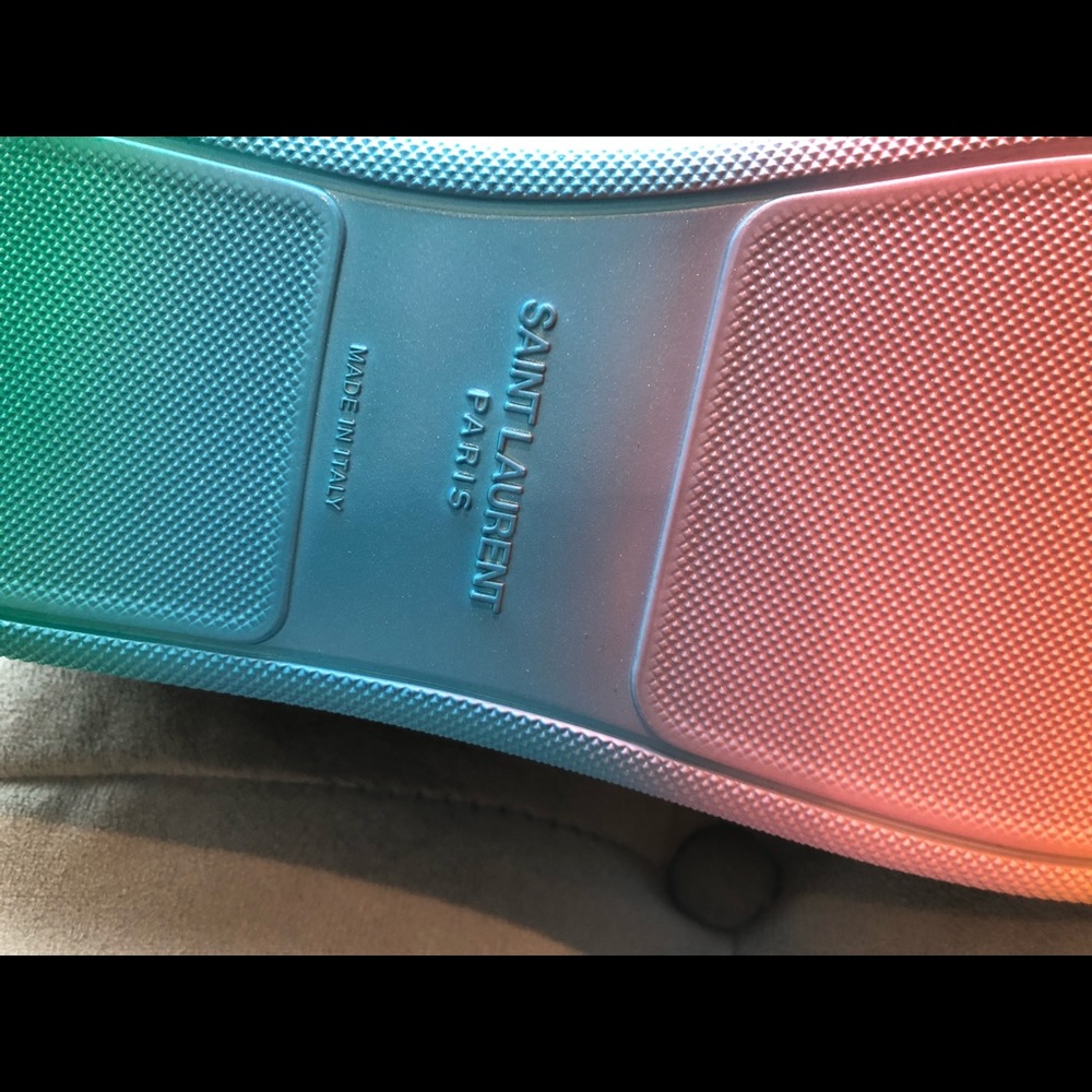 Saint Laurent rainbow sneakers - Picture 5 of 8